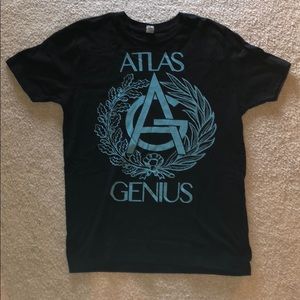 Atlas Genius concert t-shirt